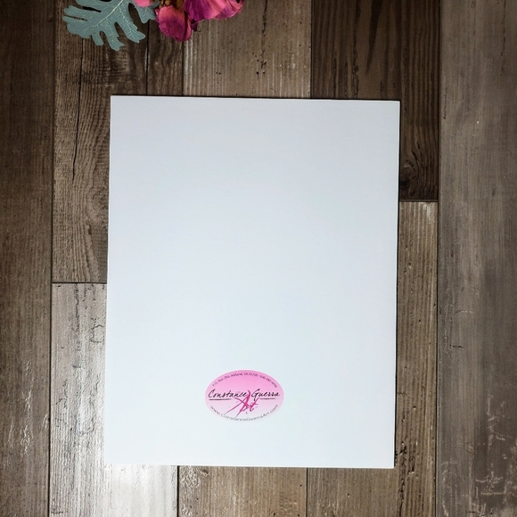 Constance Guerra Art Beautiful Rainbow Unicorn 11" x 14" Print with Mat NWOT - Picture 6 of 10